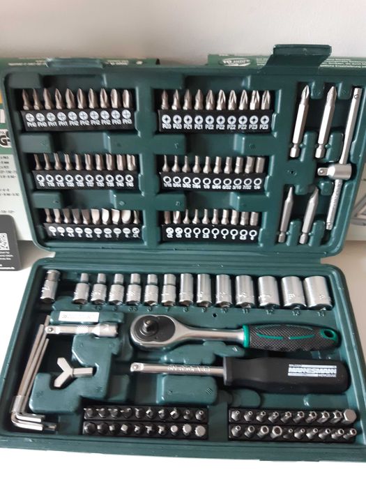 Mala Pequena Ferramentas Mannesmann - 130 Peças (NOVO)