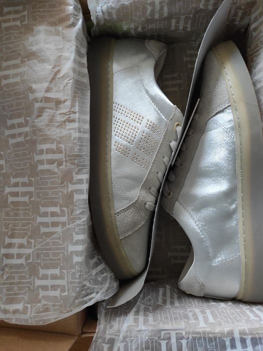 Sneakersy, tenisówki Tommy Hilfiger, nowe, skóra, 40