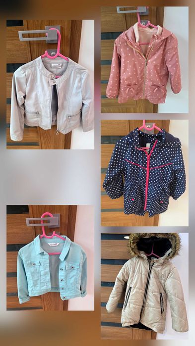 Wielka Paka ciuchów dla dziewczynki rozmiar 116