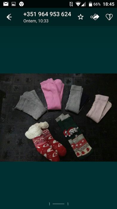 Collants e Oferta de Meias Anti-derrapante para Menina de 8 e 9 Anos