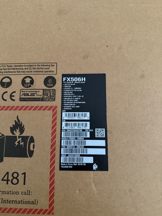 Asus tuf gaming f15 i5 11400h rtx3050 16gb !!ZAMIENIE!!