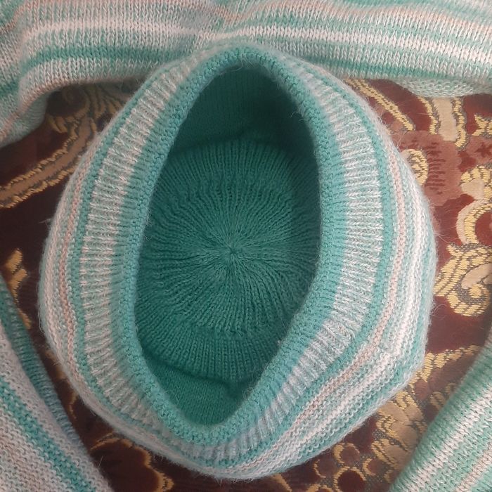 Набор комплект берет шарф хомут