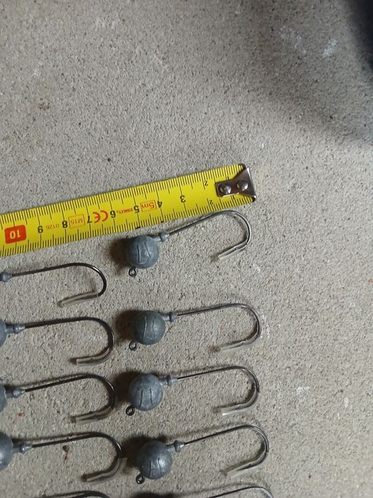 20 nowych główek jigowych 17 g 21g i 25g