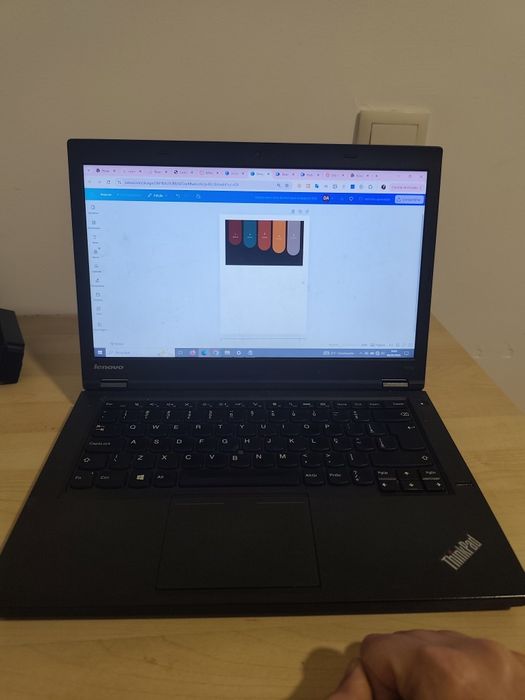 Notebook portátil Lenovo ThinkPad T440p | i5 | 8GB RAM | SSD 240GB