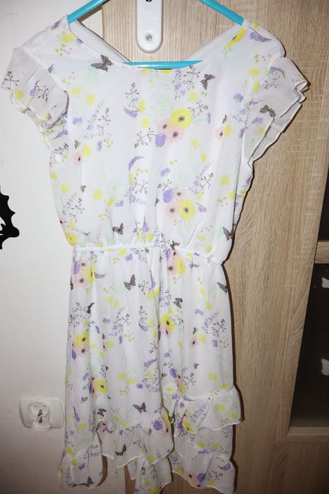 Piękna sukienka w kwiaty