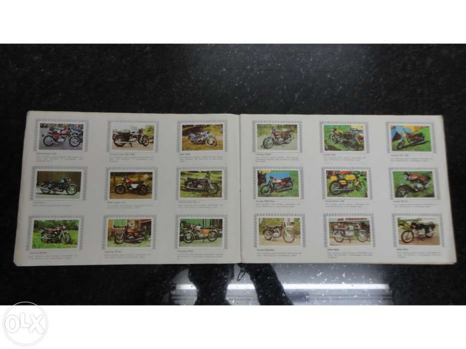 Caderneta de cromos Motorismo (COMPLETA)