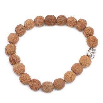 Pulseira Rudraksha Buda