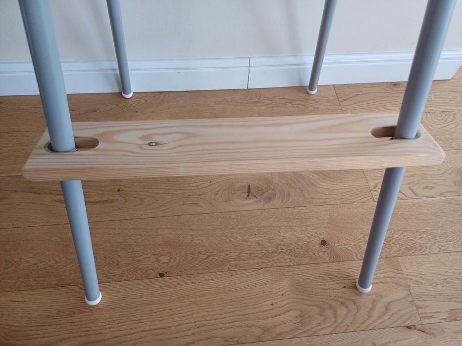 Krzesełko do karmienia IKEA z podnóżkiem