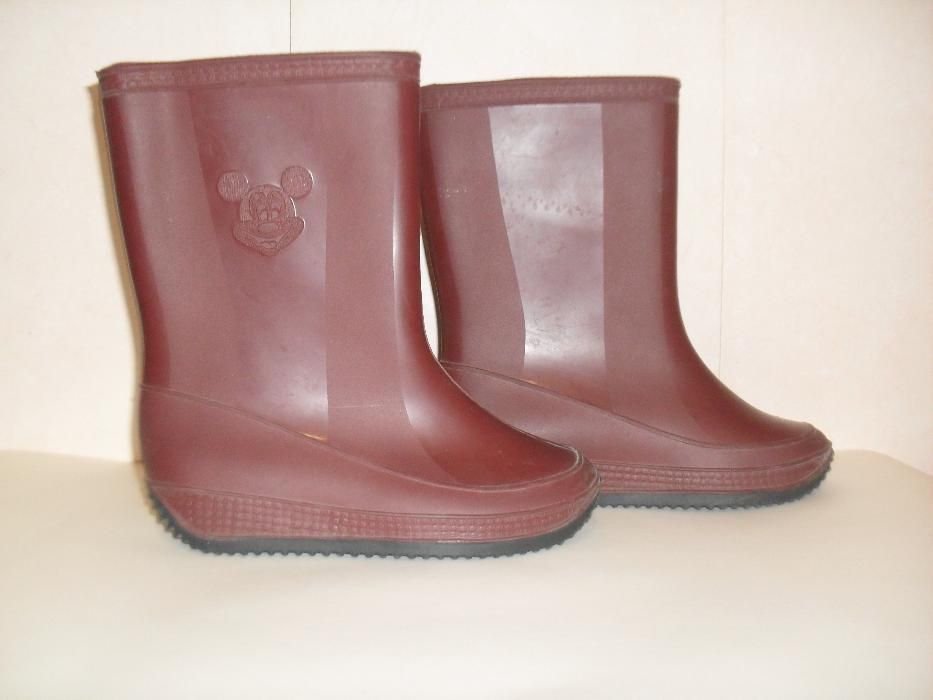 сапожки резиновые