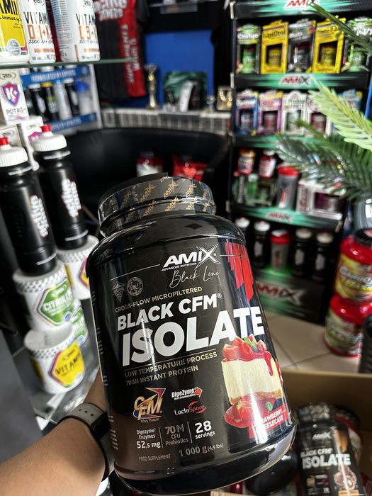 Black CFM Isolate Amix Nutrition-Active Zone Bike & Supplements World