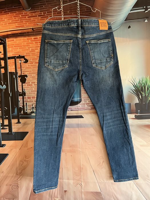 Сині чоловічі джинси Scotch & Soda оригінал розмір 36/32 (W36)