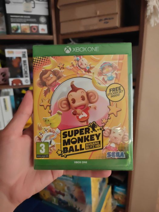 Xbox One S X Series Super Monkey Ball Banana Blitz HD Nowa w Folii