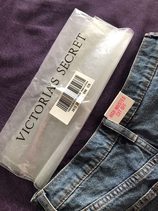 Шорты джинс джинсовые американского бренда Victorias Secret оригинал