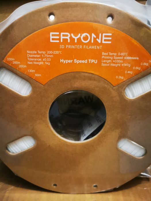 Filament Eryone ABS HS biały 1 kg do drukarki 3D