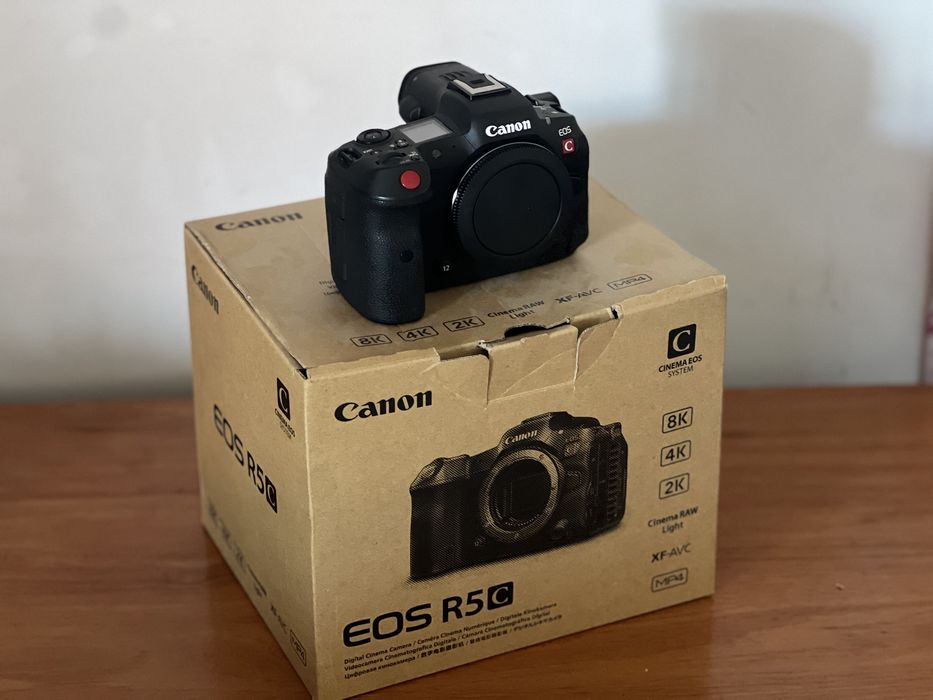 Canon eos R5C 8K fotografia e vídeo