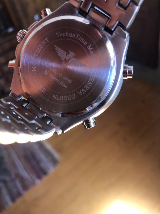 Relógio Techno Time Geneva Design TL-205G Special Edition