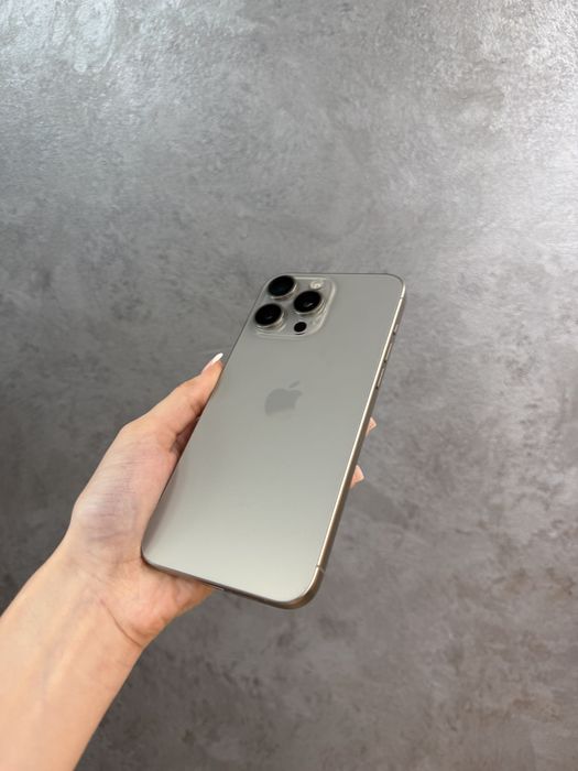 Used IPHONE 15 Pro Max 256 Natural Titanium Neverlock Дорошенка,28 IGrand