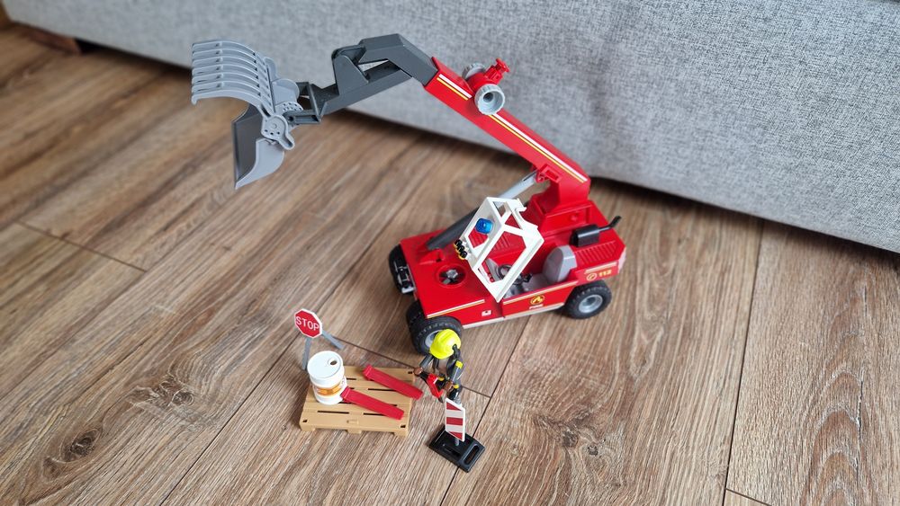 Playmobil City Action 9465 Podnośnik strażacki