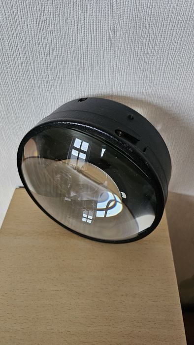 Kondensator do powiększalnika Krokus 3 .  Szkło powiększające soczewka