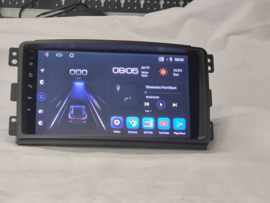 Radio 2 DIN Android para Smart Fortwo - 2GB RAM Smart 2 – 2005 a 2010