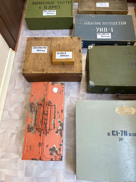 Ящик деревянный для инструментов ЗИП