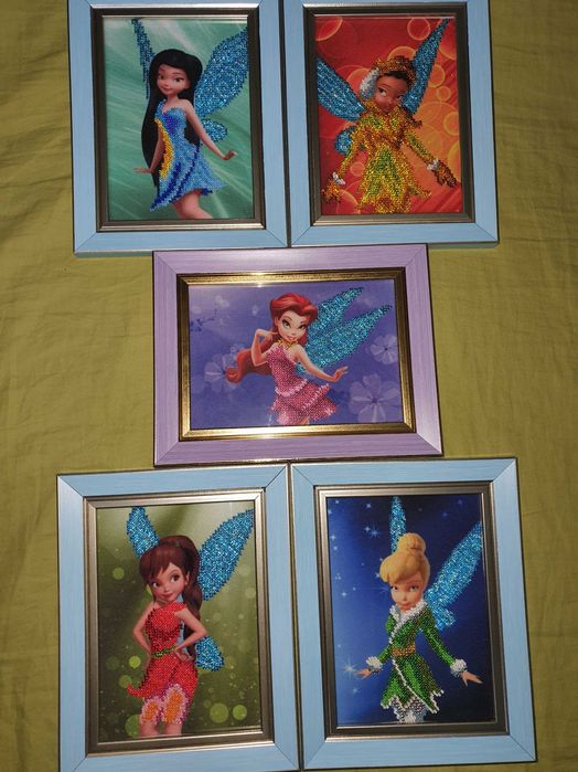 Продам вышетых бисером феечек.