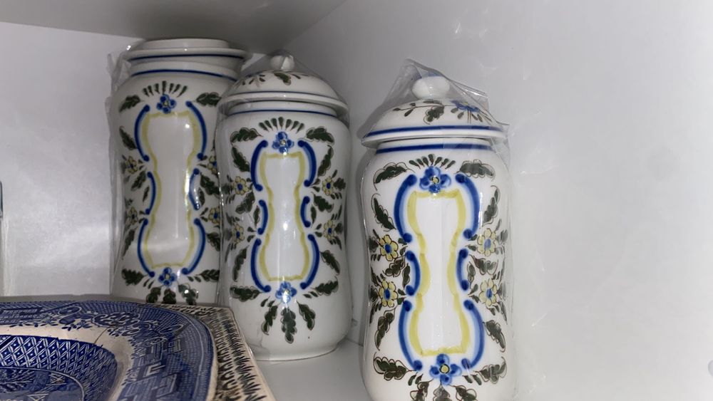3 Boiões de Louça de Viana