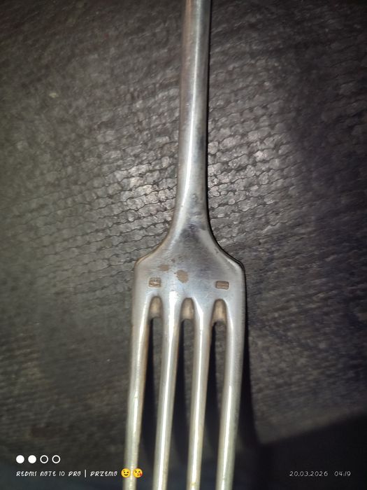 Srebrne sztućce zabytkowe