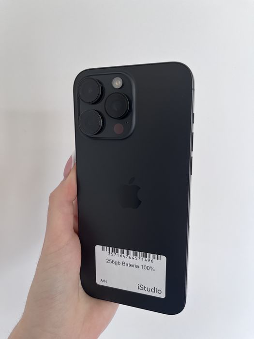 RATY 0% iPhone 15 Pro Max 256 GB BATERIA 100% GWARANCJA 12 miesiecy !!!