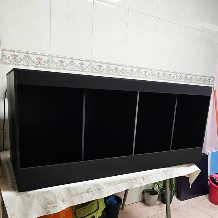 Terrários pvc, madeira e vidro