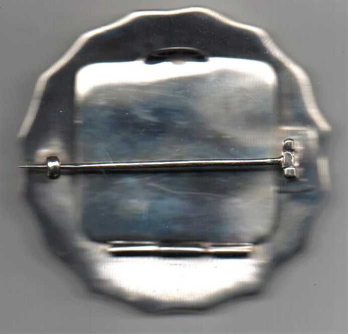 Crachá da PVDE - prata - raro