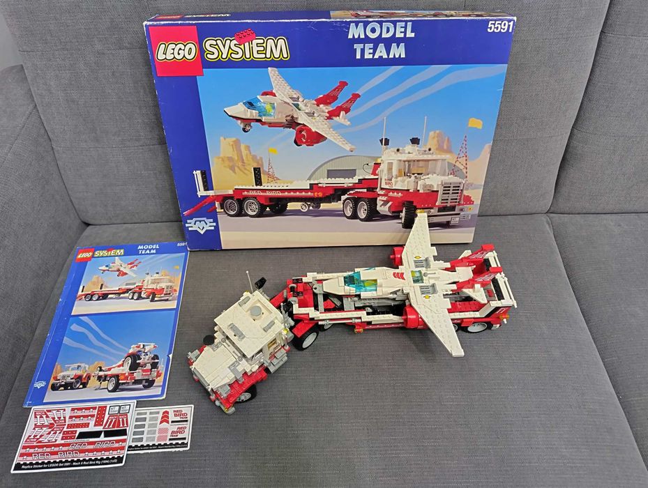 LEGO Model Team - 5591 Mach II Red Bird Rig - 1994r.