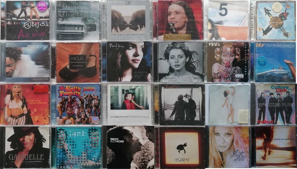 Lote + 70 CD's música originais em excelente estado