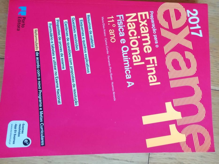 livro preparar exame  Fisica e quimica  11 ano