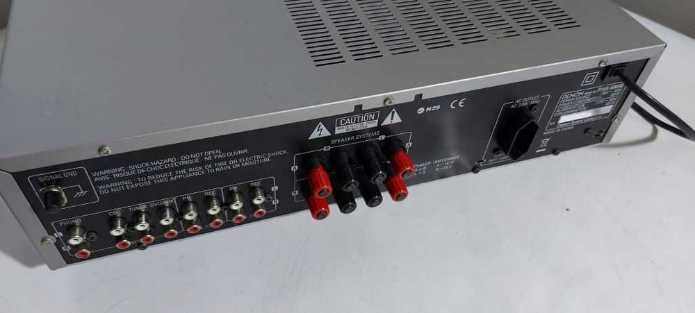 wzmacniacz denon pma-500ae srebny
