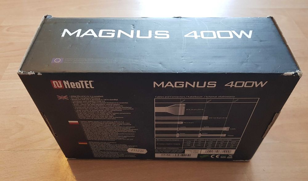 Zasilacz NeoTEC MAGNUS 400W.