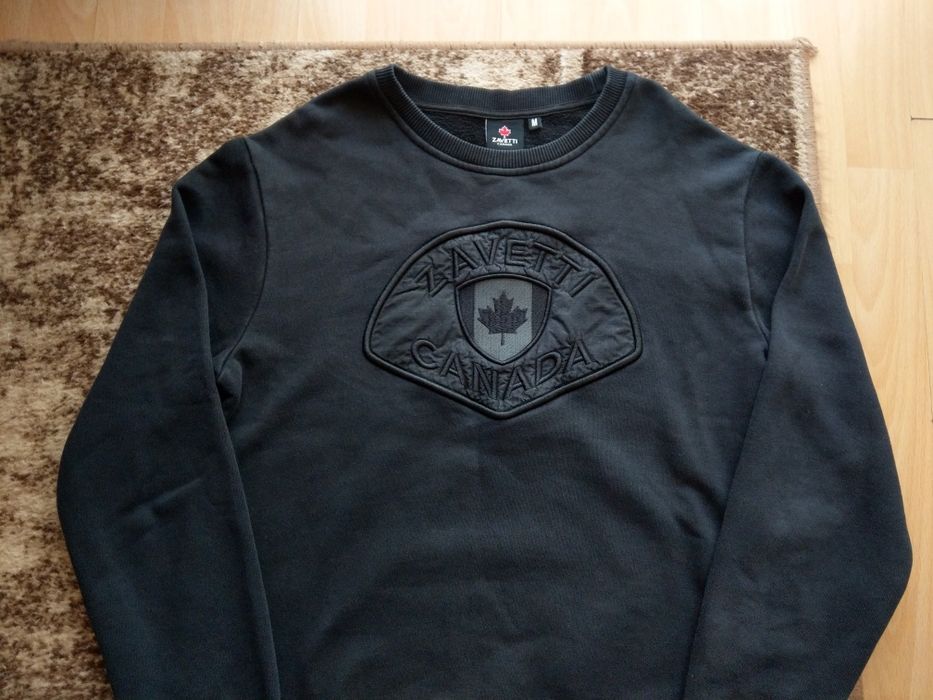 bluza crewneck Zavetti Canada central haft logo(unisex)