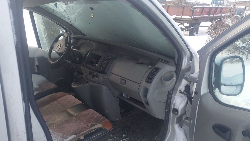 Опель віваро після дтп