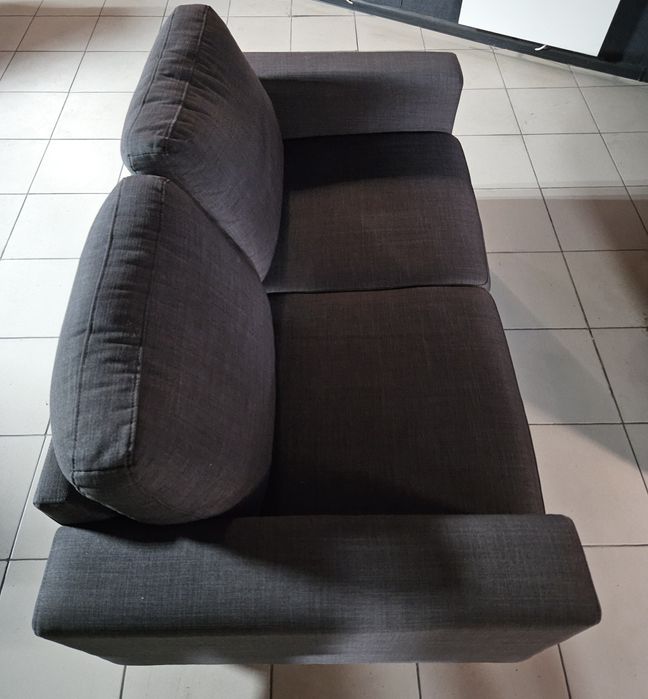 Диван JYSK EGENSE 2-місний т.сірий