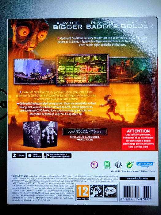 Gra PS5 "Abe Oddworld Soulstorm"