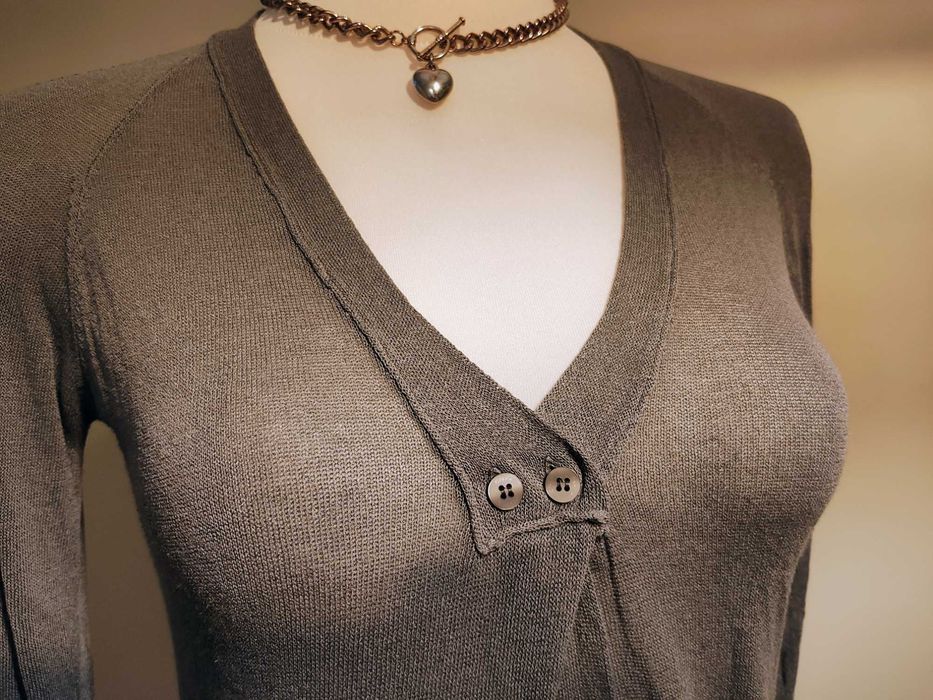 Manila Grace nowy szary sweterek S/M kardigan