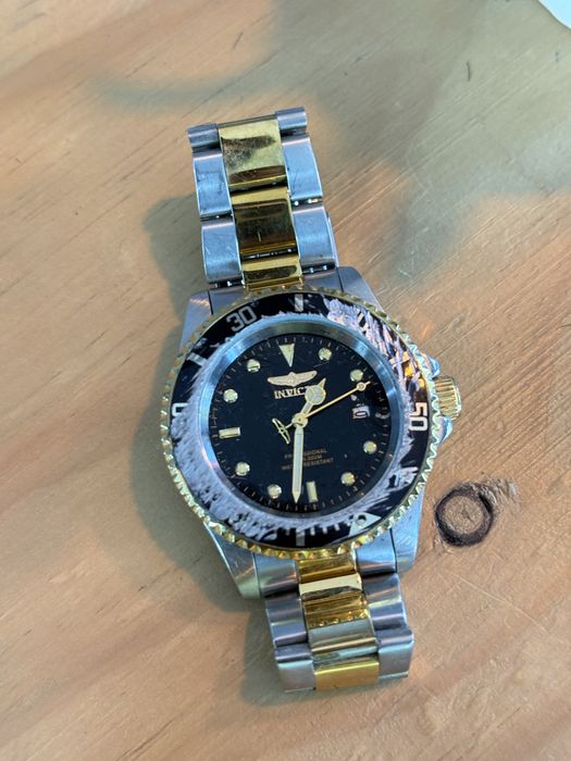 Invicta Pro Diver 26973 Bicolor Preto/Dourado
