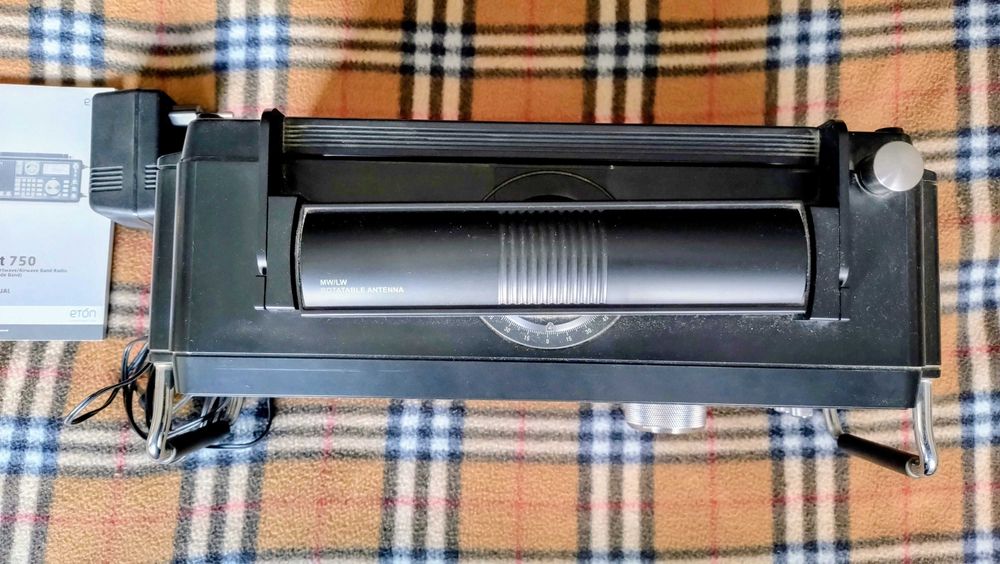 Radio Grundig Tecsun Eton Sattelit 750 Novo Na caixa FM/LW/MW/SW/Air SSB