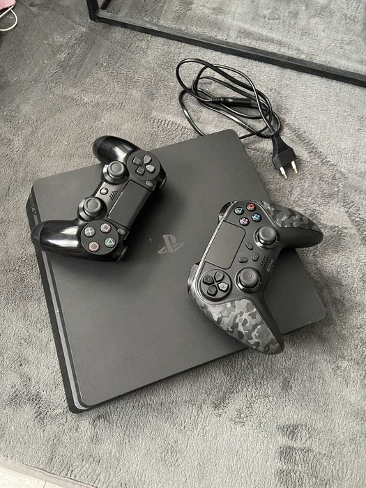 Konsola Sony PlayStation 4 (PS4) Slim 500 GB | Sprawna + Pad