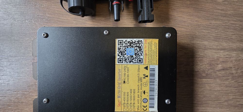 Mikroinwerter GTB-400 sieciowy energii słonecznej