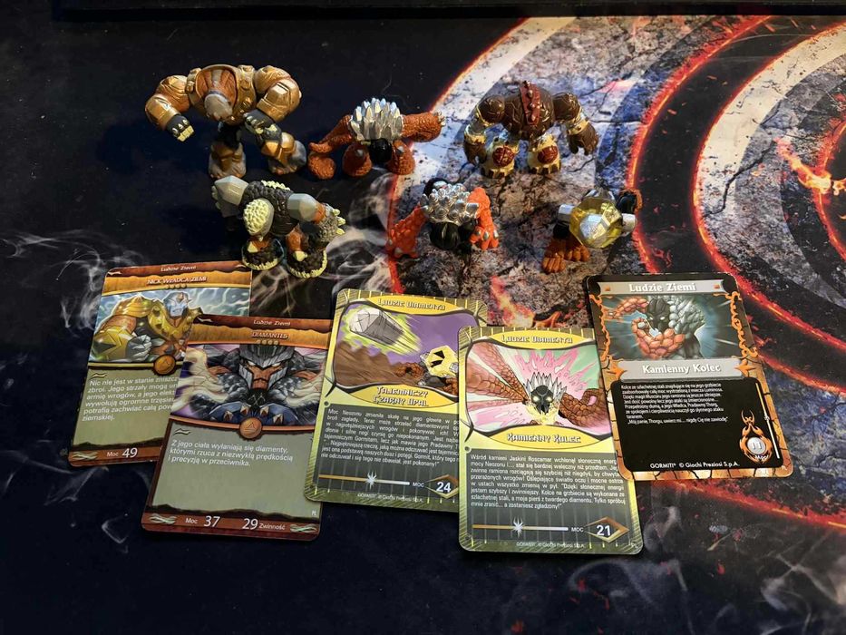 Figurki z serii Gormiti