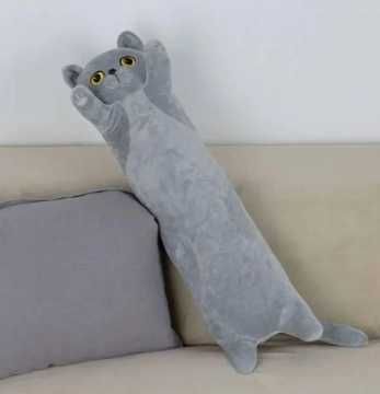 М'яка іграшка кіт подушка обнімусь плюшева Игрушка обнимусь кот