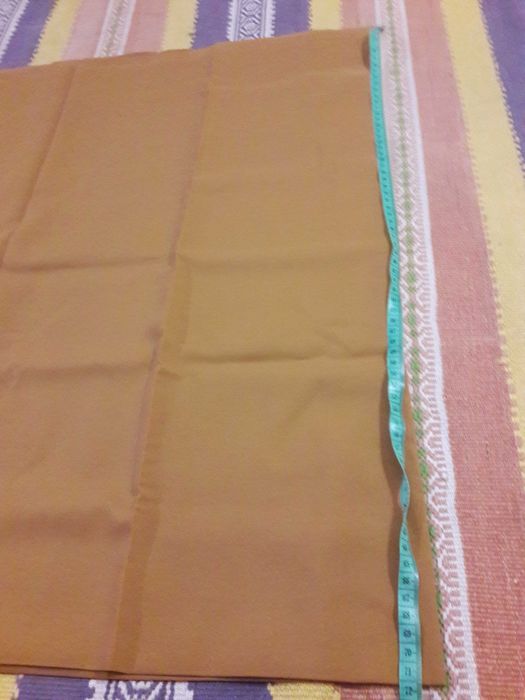 Полиэстер  блузочный горчичный