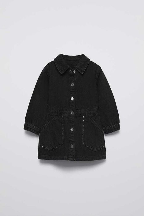 Нова джинсова сукня Zara  з заклепками 92