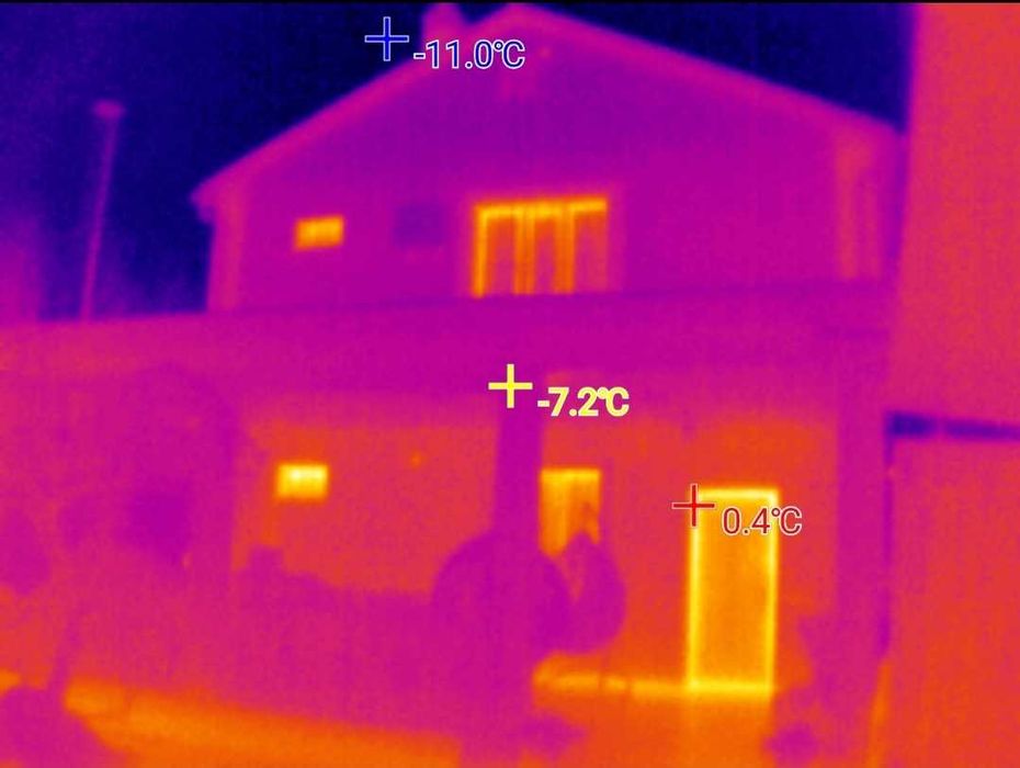 Теплоаудит, сканування витоків тепла/холоду, оренда тепловізора